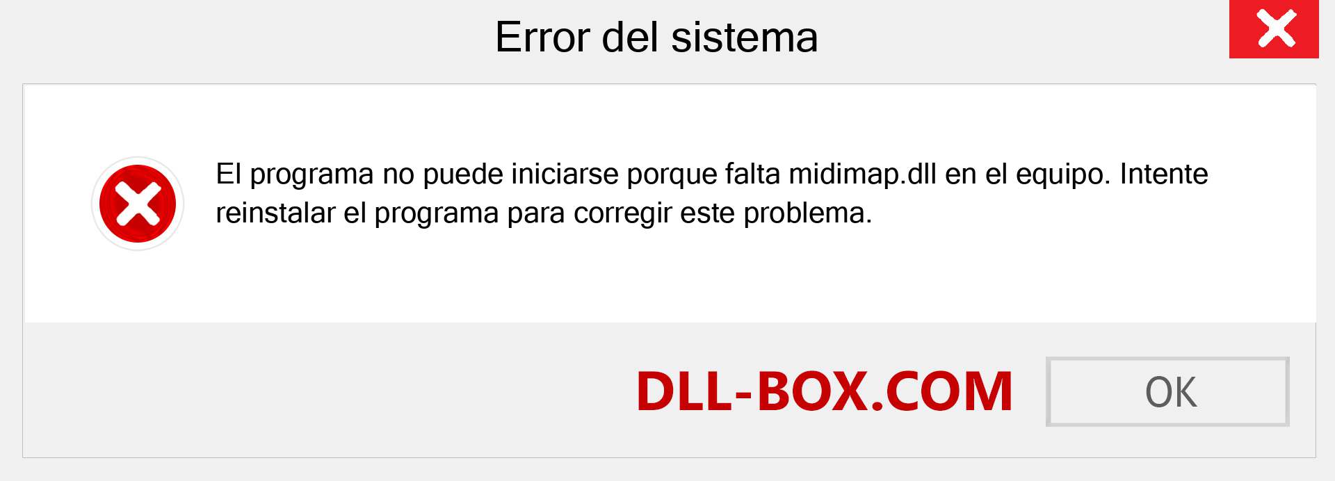 ¿Falta el archivo midimap.dll ?. Descargar para Windows 7, 8, 10 - Corregir midimap dll Missing Error en Windows, fotos, imágenes